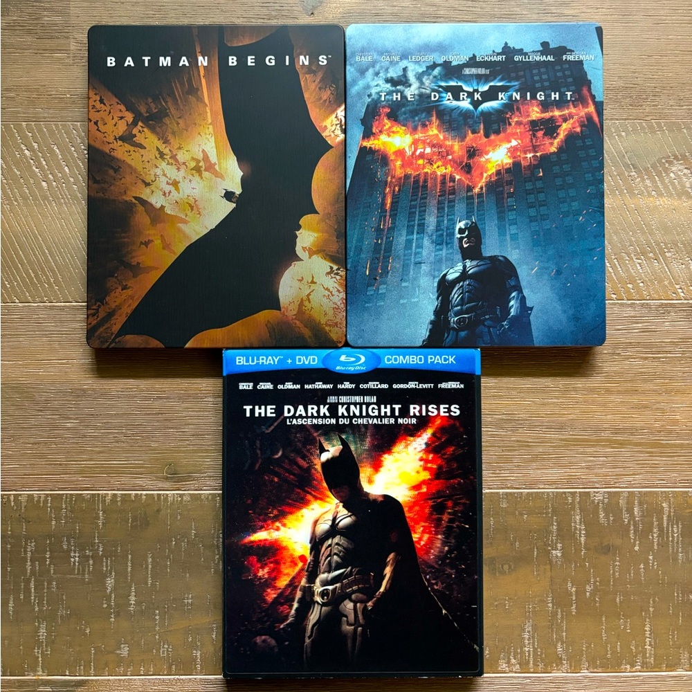 The Dark Knight Trilogy Blu-Ray